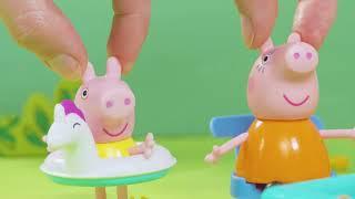 Peppa Pig | Muddy Petting Farm | HasTV Play | Kids Fun