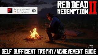 Self Sufficient Trophy Achievement Guide Red Dead Redemption 2