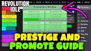 WHEN TO PRESTIGE AND PROMOTE // REVOLUTION IDLE