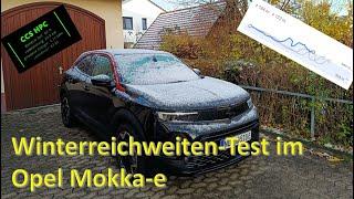 Wirklich so schlecht? Winterreichweiten-Test im Opel Mokka-e