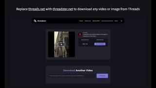 How to Download Videos from Threads Online?