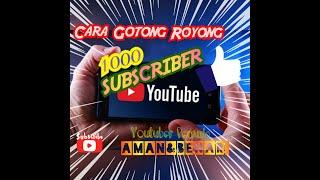 SALING SUBSCRIBE 2020 YANG AMAN DAN BENAR |YOUTUBER PEMULA|1000SUB