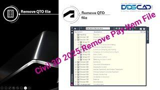 Civil 3D 2025 Remove Pay Item File