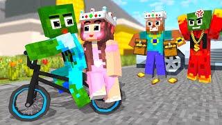 Monster School : Zombie x Squid Game RICH vs POOR BOYFRIEND - Minecraft Animation