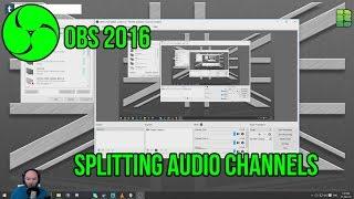 Obs Split Audio Tracks Settings and Setup Tutorial