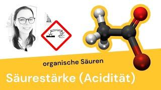 Acidität von Carbonsäuren (Säurestärke)