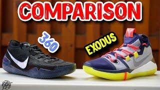 Nike Kobe AD NXT 360 & Kobe AD Exodus Comparison!