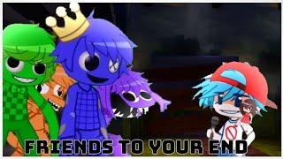 Vs. Rainbow Friends / Friends to your end Song / Roblox Rainbow Friends Chapter 1 / FNFxGacha FULL