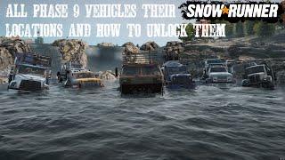 All Phase 9 Vehicles Their Locations And How To Unlock Them With A Few Tips Along The Way SnowRunner