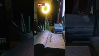 Day 11 of the challenge to countinous study #study #motivation #studyvlog #studymotivation #ytshort