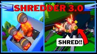 Destructive SHREDDER DRONE 3.0 (MG Excelsus Boss Fight) In Build A Boat For Treasure ROBLOX