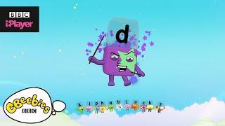 Learn letter "d" with the Alphablocks Magic Words | CBeebies