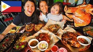 Filipino Street Food 2022! LECHON, CRISPY PATA, SISIG, PANSIT! Best Filipino Food in the Philippines