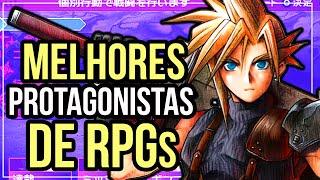 10 PROTAGONISTAS de RPGs que são INCRÍVEIS e INESQUECÍVEIS