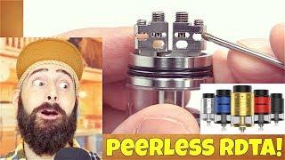 Vaping The Peerless RDTA By Geek Vape! A Flavor Monster Vape Tank!