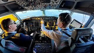 Boeing 737 Cockpit Take Off And Landing |  Life Of An Airline Pilot