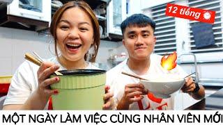 Vlog#: MỘT NGÀY LÀM VIỆC CỦA TUI SẼ NTN / ĂN KHUYA LÚC 1H ⏰