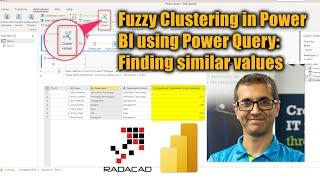Fuzzy Clustering in Power BI using Power Query   Finding similar values