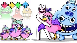 Opila Bird Family Sad Origin Story COMPLETE EDITION! [Garten of Banban 3 Animation]