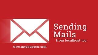 PHP Mailing : Sending mails through mail() in localhost and production