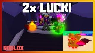 2x LUCK! (Roblox Bubble Gum Simulator)