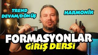 Ne zaman, hangi formasyon? / Harmonikler, Trend Devam-Dönüş Formasyonları