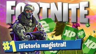 Partida de Fortnite sin comentar. (Temporada 7 Capitulo 2)Victoria Magistral.