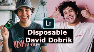 How To Edit Photos | David Dobrik Disposable Camera Preset | Free Lightroom Mobile Preset | Adobe