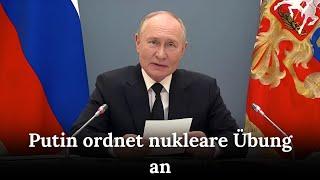 Putin ordnet strategische nukleare Übung an | Nachrichten Heute | Republic News Deutsch | AC1C