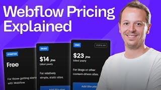 Webflow Pricing 2025 Explained: Which Plan Is Right for You?