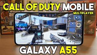 Asi es CALL OF DUTY MOBILE - MultiPlayer vs SAMSUNG GALAXY A55!!!