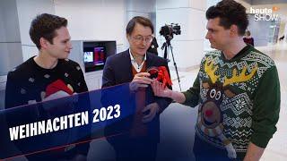 Bilder, Bücher, Bargeld: Lutz und Fabian verteilen Geschenke im Bundestag | heute-show