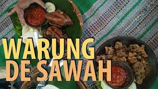 Warung De Sawah Kuliner seru tengah sawah