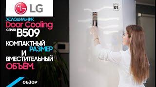 Обзор холодильника LG с нижней морозильной камерой серии B509.