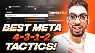 OVERPOWERED META 4312 FORMATION & CUSTOM TACTICS | FC 24 ULTIMATE TEAM