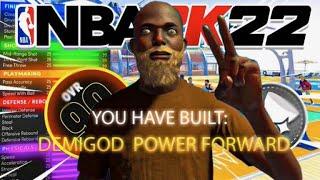 BEST BIG MAN BUILD NBA 2K22 CURRENT GEN *MUST WATCH*