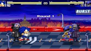 MarioFan06 MUGEN: Sonic and Len VS Metal Sonic and ROBO-Len