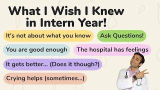 Intern Year - You Got This (Even Though You Might Cry Sometimes )