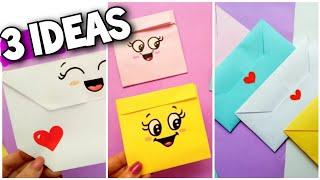 3 Incredible Paper Envelope Ideas Without Glue | Easy and Quick DIY