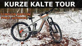 Auf einmal Schnee und 46 Spitzkehren am Limit mit dem SIMPLON Rapcon :ePinion