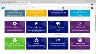 Salesforce Help and Training