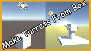 How to make a turret in Unity