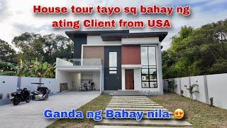 House tour tayo sa Bahay ng ating Client from USA / ganda ng bahay spacious at elegant