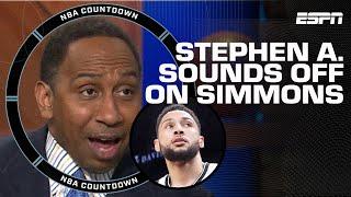 Stephen A. SOUNDS OFF on Ben Simmons | NBA Countdown