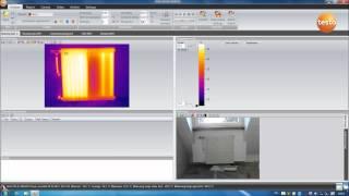 Создание отчёта тепловизионного обследования с программным обеспечением testo IRSoft