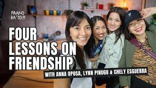 Four Lessons on Friendship