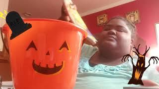 No Halloween This Year| Halloween Basket #singlemomvlog #Navember  #becomingjaneisha