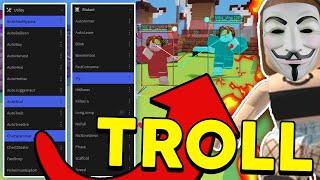 JENNA THE HACKER Takes Over Roblox Bedwars! (Exploit Trolling)