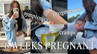 6 Weeks Pregnant: A LOT of Cramping, HCG Levels, and Symptoms