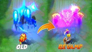 Badang Revamp Zodiac Leo VS Old Skill Effects